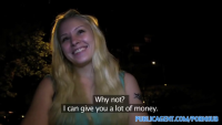 Порно видео Секс за деньги на улице